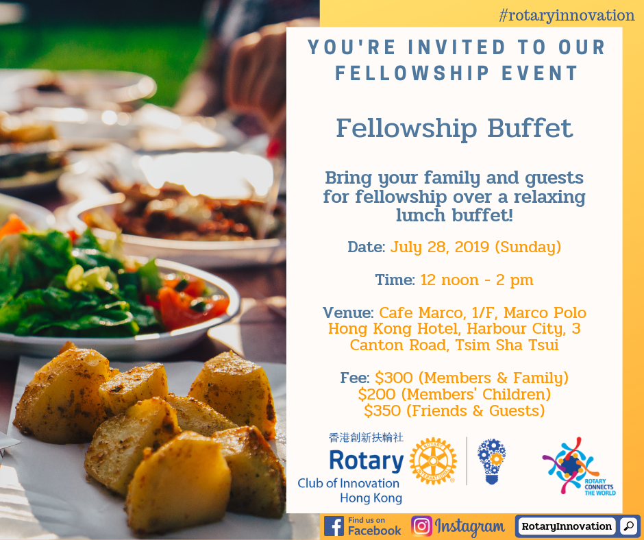 Fellowship Buffet (28 July 2019)