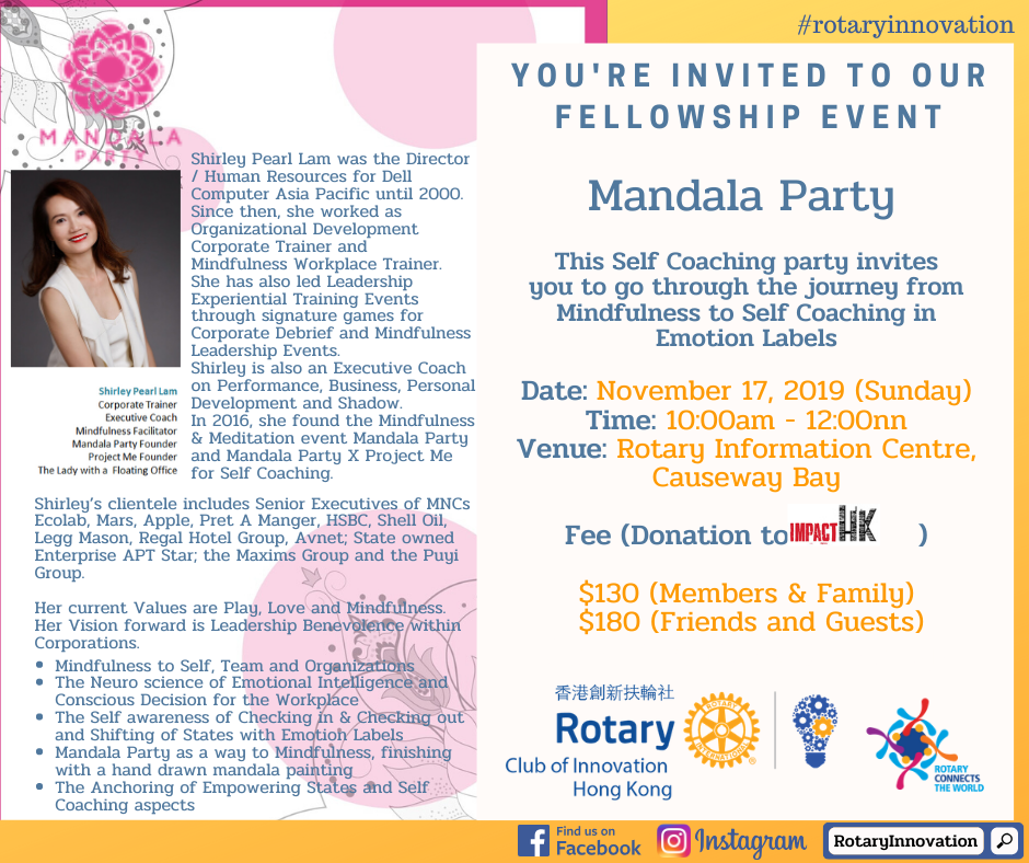 Mandala Party (17 Nov 2019) Mandala Party (17 Nov 2019)