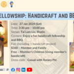 Handicraft and BBQ (27 Jan 2024)