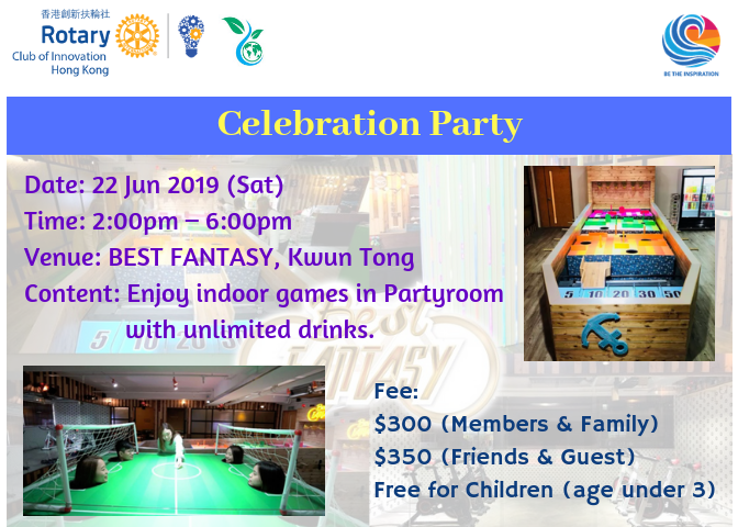 Celebration Party (22 June 2019)