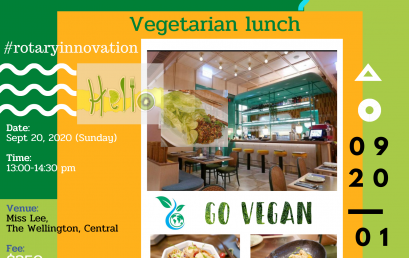 Vegetarian lunch (20 Sept 2020)