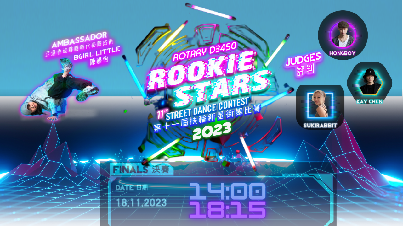 Rotary D3450 Rookie Stars 11th Street Dance Contest (18 Nov 2023)